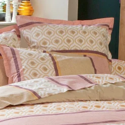 Housse De Couette|TRADI LINGE Housse de couette coton (140 x 200 cm) Inouk Rose