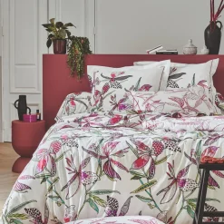 Housse De Couette|TRADILINGE Housse de couette coton (200 x 200 cm) Pénélope Rose