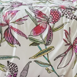 Housse De Couette|TRADILINGE Housse de couette coton (200 x 200 cm) Pénélope Rose