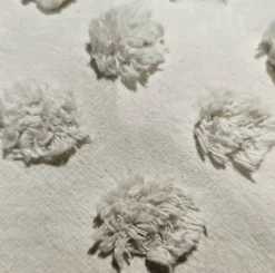 Parure De Lit|Housse De Couette|ATMOSPHERA Housse de couette et deux taies coton lavé (260 x 240 cm) Moura Ecru