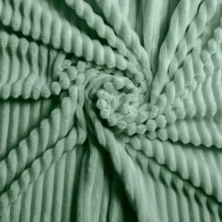 Parure De Lit|Housse De Couette|douceur d'intu017drieur Housse de couette et deux taies d'oreiller flanelle (240 x 220 cm) Veloutea cédre Vert