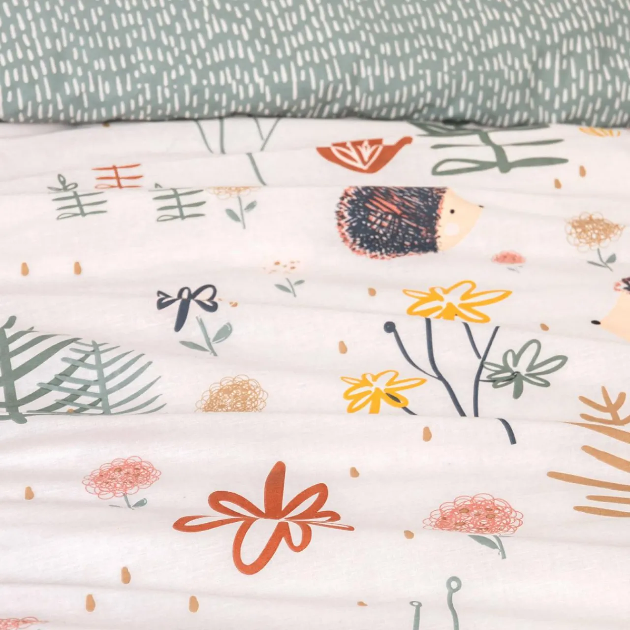 Linge De Lit Enfant|Linge De Lit Enfant|L'EFFET PAPILLON Housse de couette et deux taies enfant coton (200 x 200 cm) Polisson Multicolore