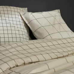 Parure De Lit|Housse De Couette|L'EFFET PAPILLON Housse de couette et deux taies coton (240 x 220 cm) Carrie Beige