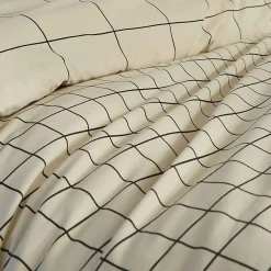 Parure De Lit|Housse De Couette|L'EFFET PAPILLON Housse de couette et une taie coton (140 x 200 cm) Carrie Beige