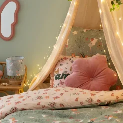 Linge De Lit Enfant|Linge De Lit Enfant|Atmosphera cru017dateur d'intu017drieur for kids Housse de couette et une taie enfant coton (140 x 200 cm) Fée Multicolore