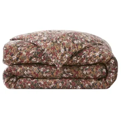 Housse De Couette|EMINZA Housse de couette gaze de coton (140 x 200 cm) Constance Camel