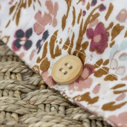 Housse De Couette|EMINZA Housse de couette gaze de coton (240 x 220 cm) Constance pampa Beige