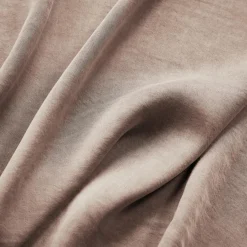 Parure De Lit|Housse De Couette|EMINZA Housse de couette lyocell Tencel™ lavé (140 x 200 cm) Olivia blush Rose