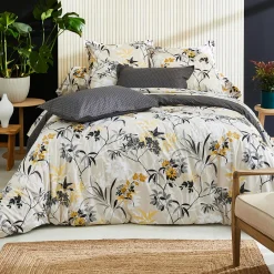 Housse De Couette|TRADILINGE Housse de couette percale de coton (240 x 220 cm) Asia Beige