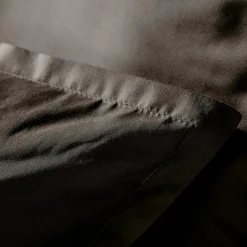 Housse De Couette|EMINZA Housse de couette percale de coton (200 x 200 cm) Cali e Noir