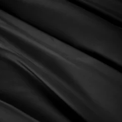 Housse De Couette|EMINZA Housse de couette satin de bambou (260 x 240 cm) Sienna Noir