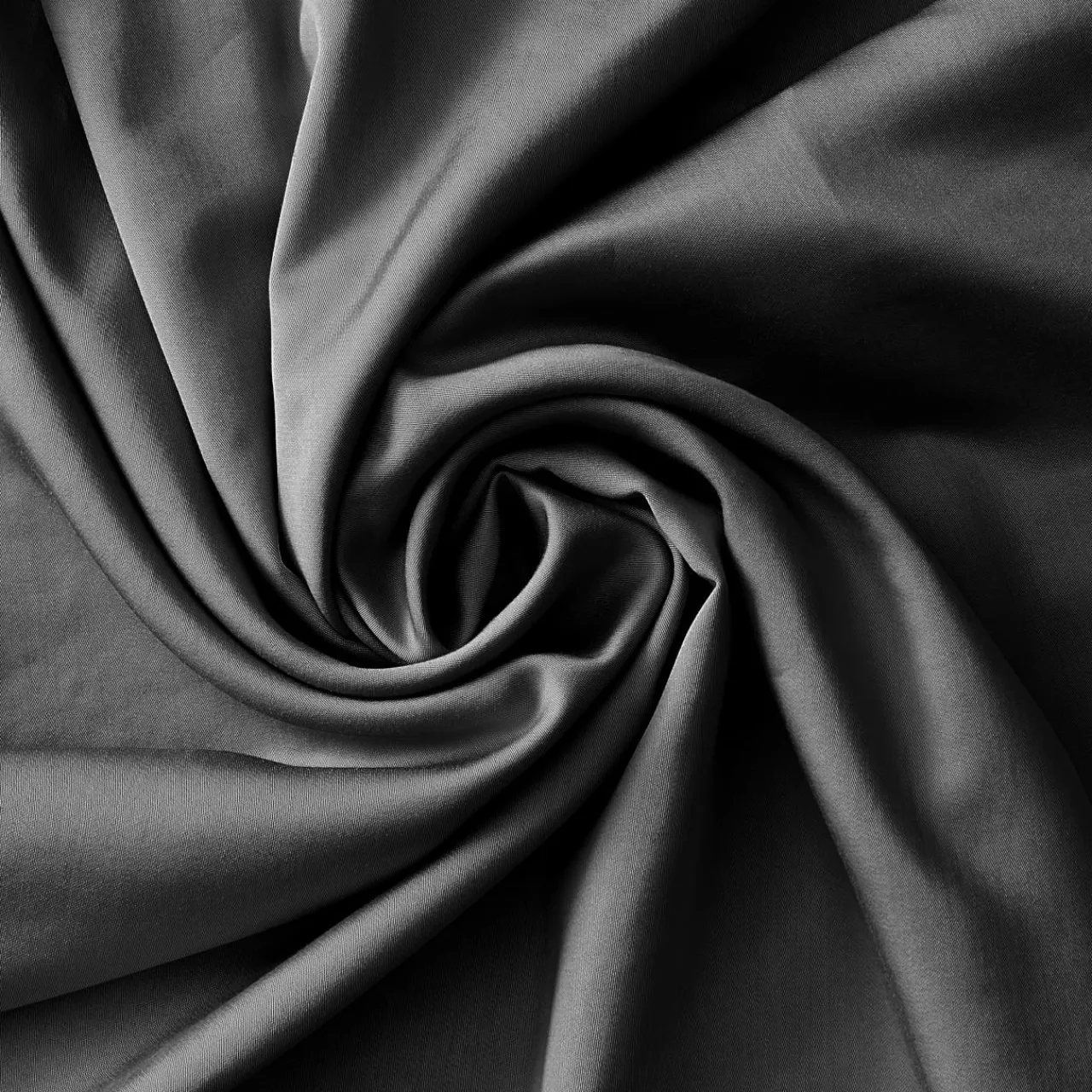 Housse De Couette|EMINZA Housse de couette satin de bambou (240 x 220 cm) Sienna Noir