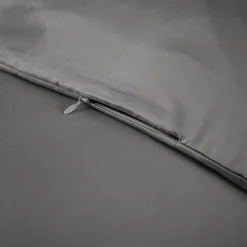 Housse De Couette|EMINZA Housse de couette satin de bambou (260 x 240 cm) Sienna granit Gris