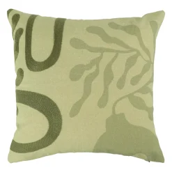 Coussin Et Housse|OSTARIA Housse de coussin carrée (40 x 40 cm) Botan e Vert