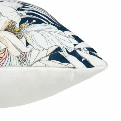 Coussin Et Housse|OSTARIA Housse de coussin carrée (40 x 40 cm) Tropical e Bleu