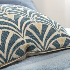 Coussin Et Housse|ATMOSPHERA Housse de coussin carrée (40 x 40 cm) Dory e Bleu