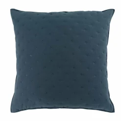 Coussin Et Housse|DOUCEUR D'INTERIEUR Housse de coussin carrée (60 cm) Mellow Chic e Bleu