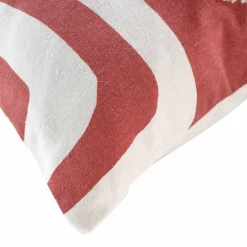 Coussin Et Housse|DOUCEUR D'INTERIEUR Housse de coussin carrée coton (40 x 40 cm) Mirade Terracotta