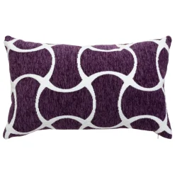 Coussin Et Housse|Atmosphera, cru017dateur d'intu017drieur Housse de coussin rectangulaire (30 x 50 cm) Jeni Violet