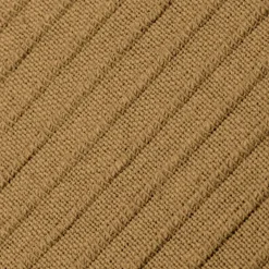 Coussin Et Housse|EMINZA Housse de coussin rectangulaire coton tissé (30 x 50 cm) Léa Camel