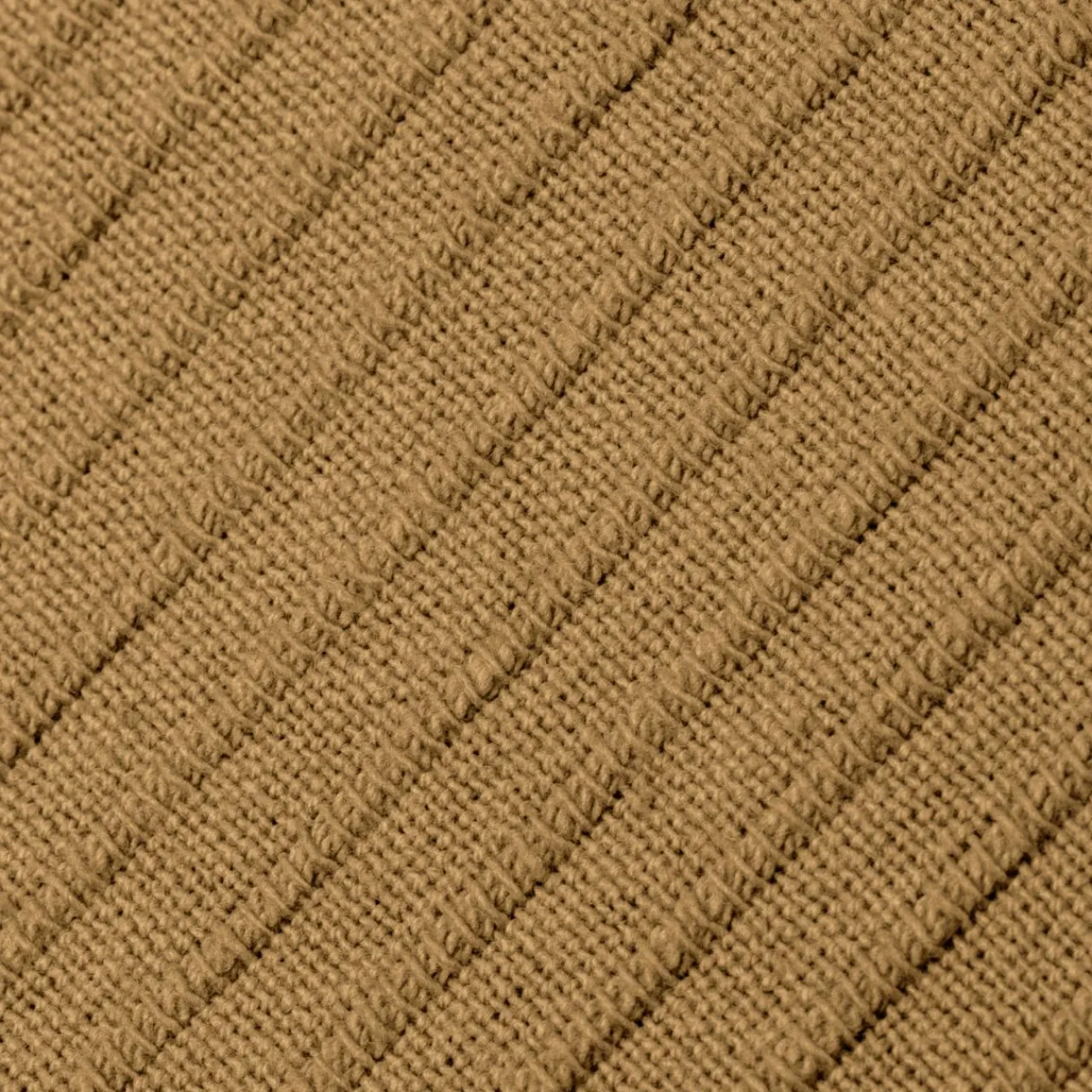 Coussin Et Housse|EMINZA Housse de coussin rectangulaire coton tissé (30 x 50 cm) Léa Camel