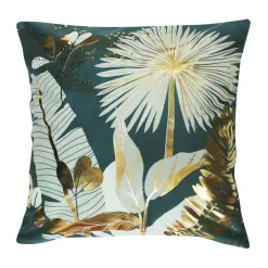 Coussin Et Housse|DOUCEUR D'INTERIEUR Housse de coussin velours (40 x 40 cm) Prusseor e Vert