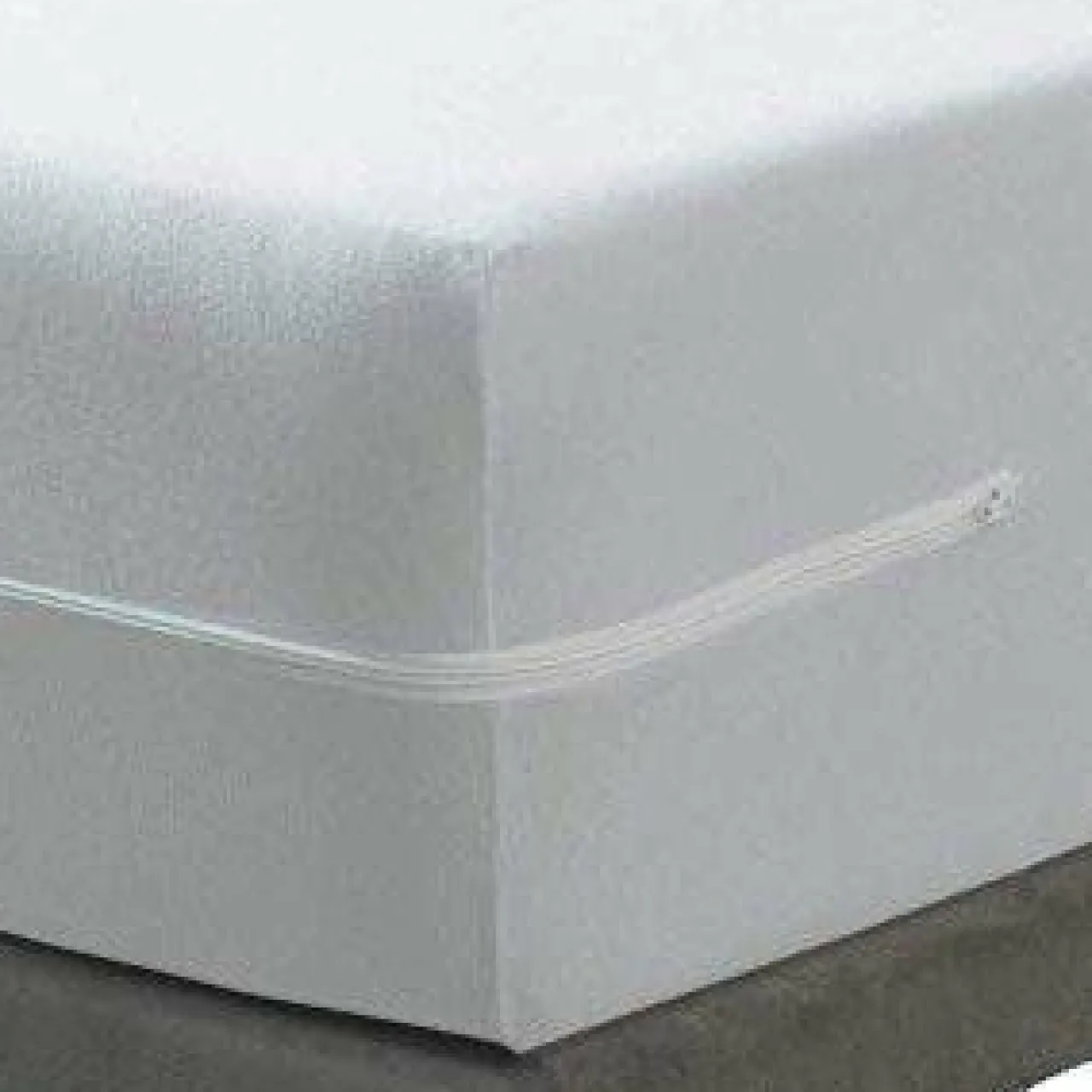 Protection De Literie|BLEU CALIN Housse de matelas intégrale anti-punaises de lit (160 x 200 cm) Ombeline he Blanc