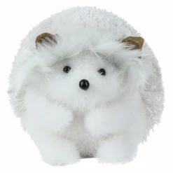 Père Noël, Animaux Et Personnage|Feeric Lights & Christmas Hérisson de Noël (H13 cm) Floofy Blanc