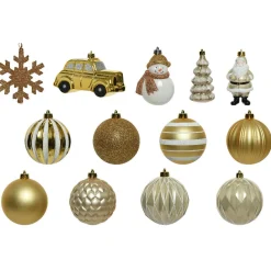 Boule De Noël|KAEMINGK Kit de décoration de sapin de Noël Tradition Perle