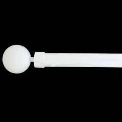 Tringle À Rideau, Barre Et Support|LUANCE Kit de tringle extensible (L210 - L380 cm / D28 mm) Gaïa Blanc