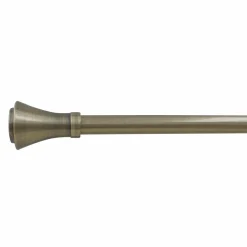 Tringle À Rideau, Barre Et Support|LUANCE Kit de tringle extensible (L120 - L210 cm / D19 mm) Brasserie Bronze