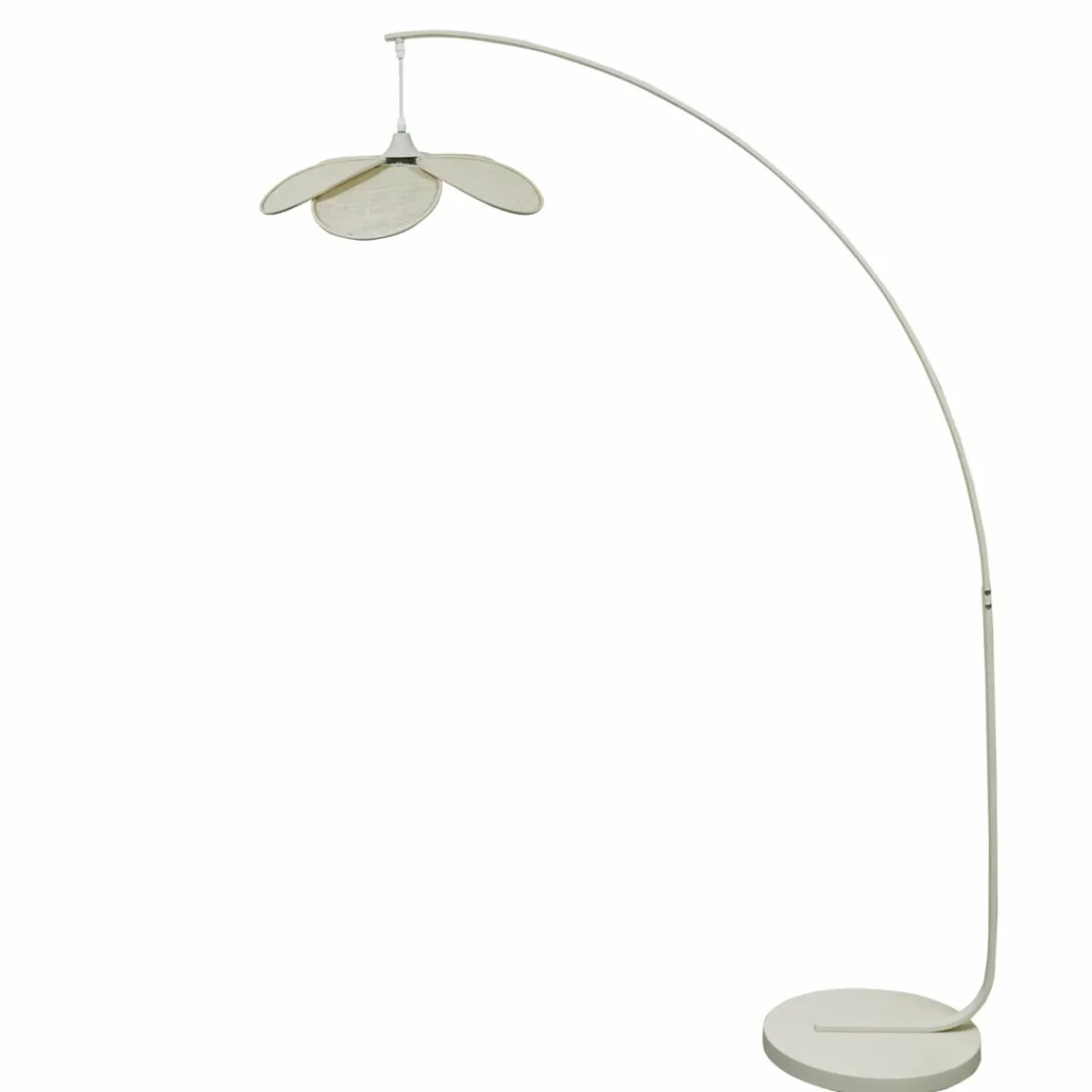 Lampadaire|EMINZA Lampadaire design pétale (H156 cm) Teruel Beige