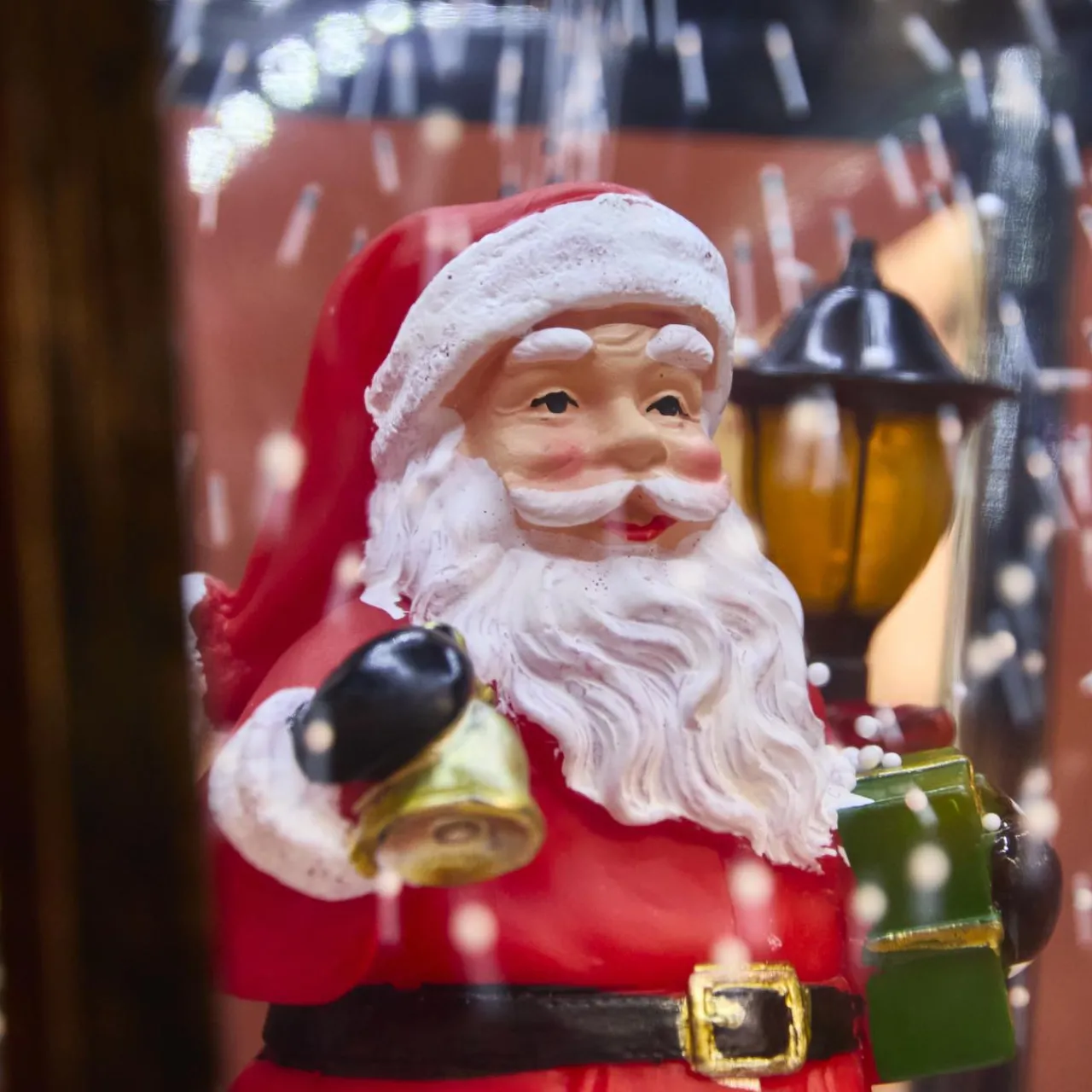 Déco Et Objet De Noël|Personnage, Objet Grand Format|KAEMINGK Lampadaire double illuminé 66 LED (H188 cm) Noël Magique Noir