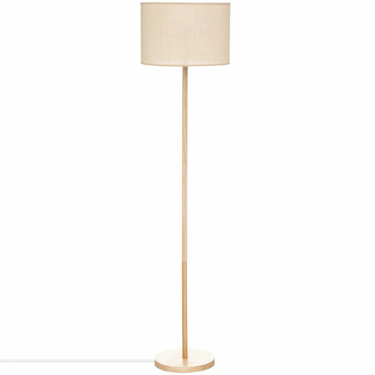 Lampadaire|ATMOSPHERA Lampadaire en bois (H150 cm) Della Beige
