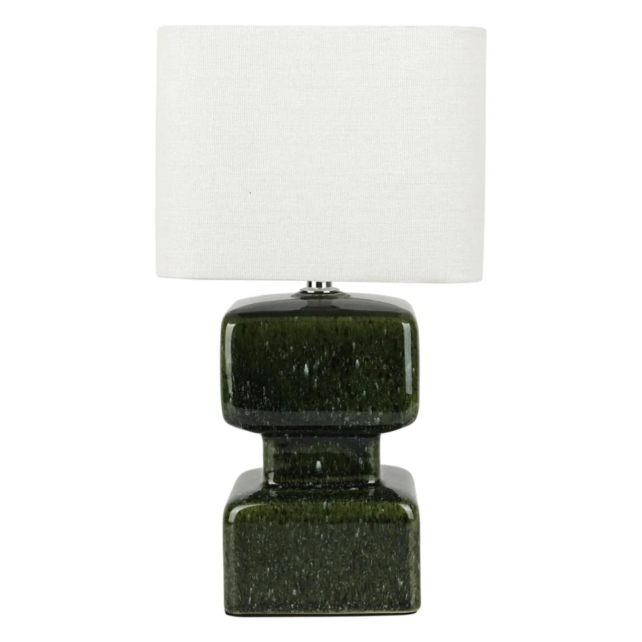 Lampe À Poser|OSTARIA Lampe à poser en céramique (H34 cm) Céladon e Vert