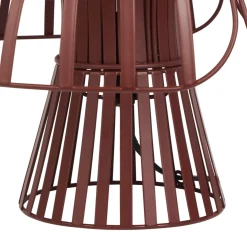 Lampe À Poser|OSTARIA Lampe à poser en métal (20 cm) Poppi Terracotta