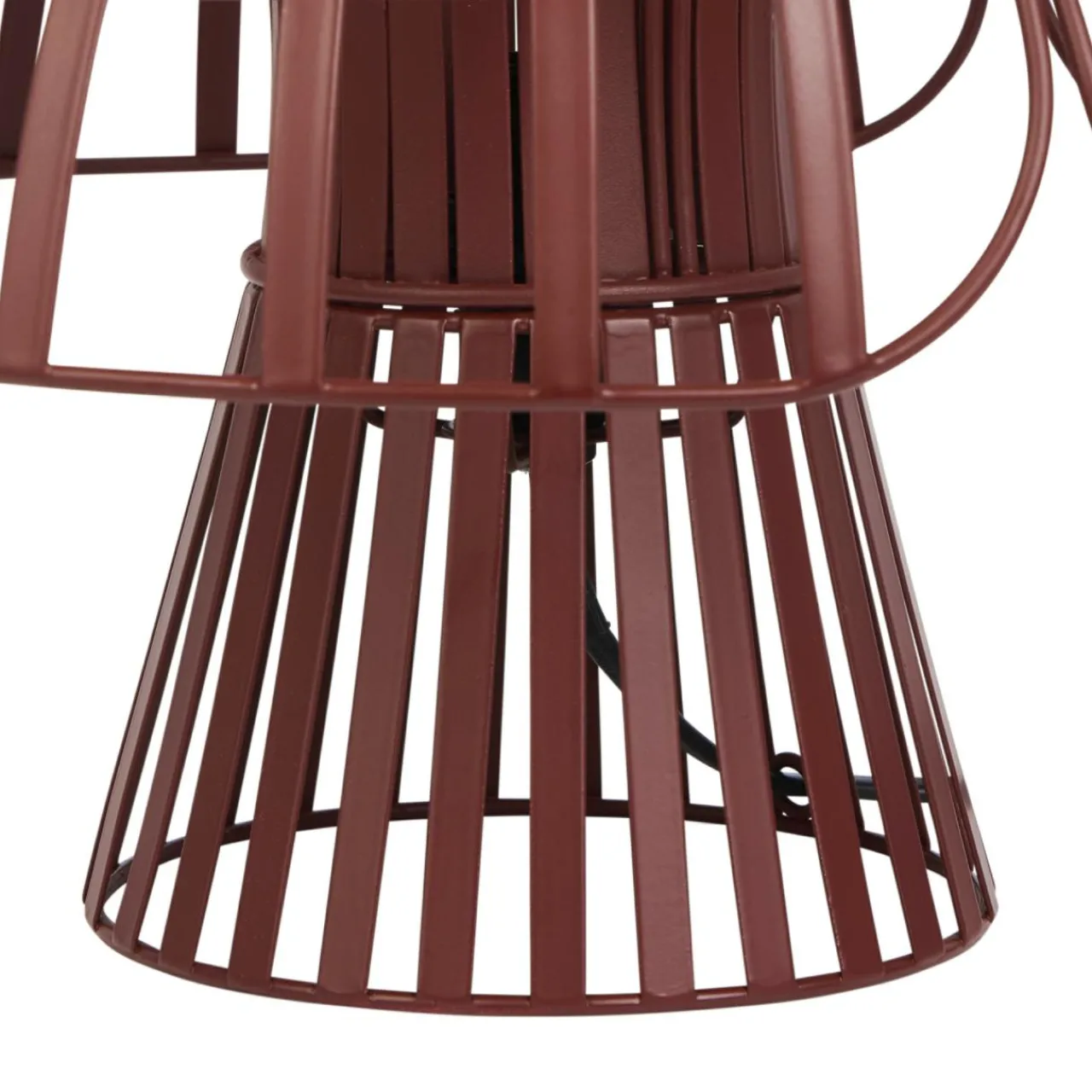 Lampe À Poser|OSTARIA Lampe à poser en métal (20 cm) Poppi Terracotta