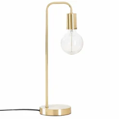Lampe À Poser|ATMOSPHERA Lampe à poser en métal (H45 cm) Keli Or