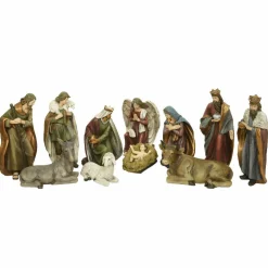 Crèche, Santon Grand Format|Personnages De Crèche|KAEMINGK Les 11 grands santons (Hauteur 94 cm) de Paul