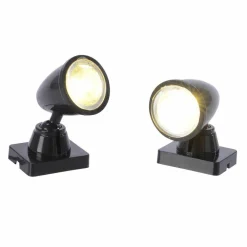 Personnage Et Accessoire Pour Village|KAEMINGK Lot d'accessoires Spot intérieur Blanc chaud LED pour aménager un village