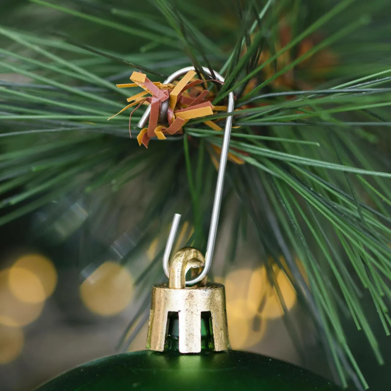 Boule De Noël|EMINZA Lot de 30 boules de Noël assorties New Alpine Vert sapin