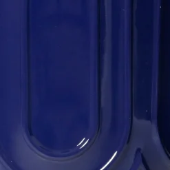 Déco Extérieur Et Cache-Pot|Déco Extérieur Et Cache-Pot|EMINZA Lot de 3 cache-pots d'extérieur ronds (H36-30-24 cm) Milo Bleu roi