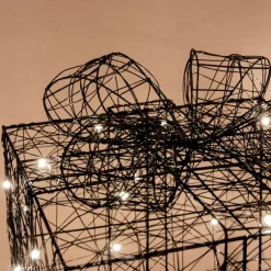 Déco Et Objet De Noël|Déco Et Objet Lumineux|KAEMINGK Lot de 3 cadeaux lumineux à piles 90 LED (H28 cm) Féerie Blanc chaud