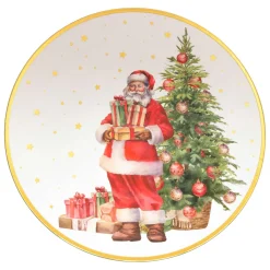 Vaisselle De Noël|JJA Lot de 12 dessous d'assiette Père Noël et cadeaux Multicolore