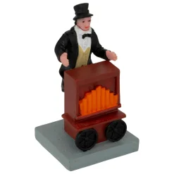 Personnage Et Accessoire Pour Village|JJA Lot de 5 figurines et accessoires pour village (H22 cm) Musique et kiosque Multicolore