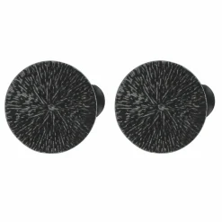 Embrasse, Pince Et Anneaux|LUANCE Lot de 2 pinces rideau Archi Noir