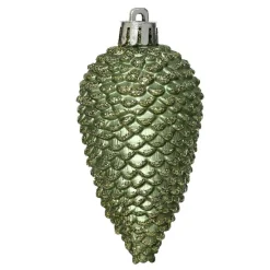 Décoration De Sapin|KAEMINGK Lot de 6 pommes de pin à suspendre (H8 cm) Alpine Vert romarin