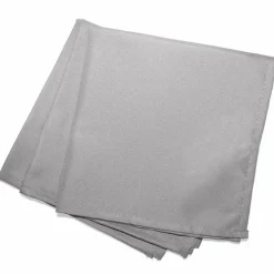 Serviette De Table|DOUCEUR D'INTERIEUR Lot de 3 serviettes (40 x 40 cm) Essentiel es Gris