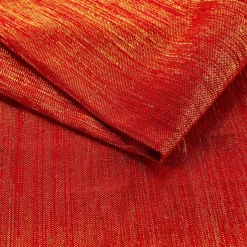 Serviette De Table|DOUCEUR D'INTERIEUR Lot de 3 serviettes coton (40 x 40 cm) Elegancia Rouge