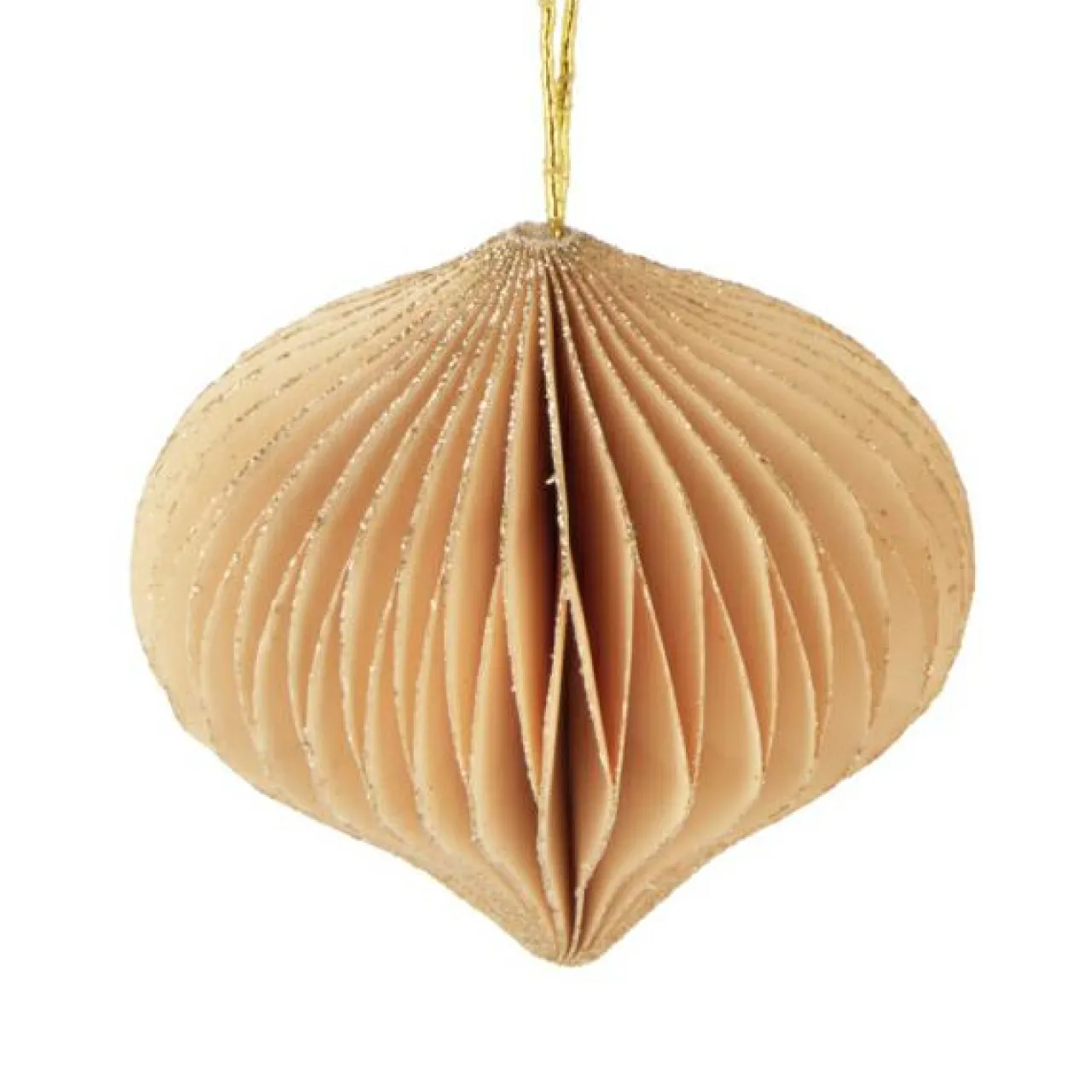 Déco Et Objet De Noël|Décoration De Sapin|KOOPMAN Lot de 9 suspensions de sapin (D60 mm) Fermeture papier magnétique , blanc et or Beige